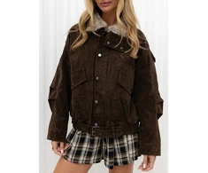 Italy Moda Striukė-IR-KR-MGS16422.66-ruda