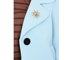Italy Moda Striukė-IT-KR-FL8159-1.29-šviesiai mėlyna