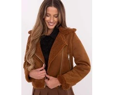 Italy Moda Striukė moterims-MI-KR-21848.71-jasny ruda