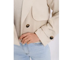 Italy Moda Striukė-MI-KR-4182.30-jasny smėlio spalva
