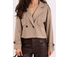 Italy Moda Striukė-MI-KR-4182.30-smėlio spalva