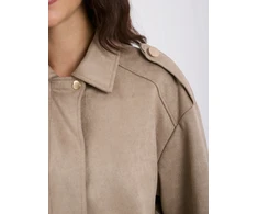 Italy Moda Striukė-MI-KR-4376.31-smėlio spalva