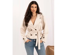 Italy Moda Striukė-MI-KR-4380.80-jasny smėlio spalva