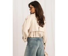 Italy Moda Striukė-MI-KR-4382.65-jasny smėlio spalva