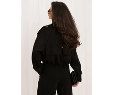 Italy Moda Moteriška striukė MI-KR-4382.65 juodos spalvos