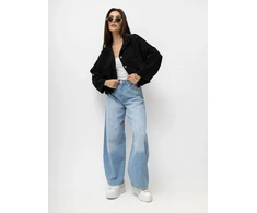 Italy Moda Moteriška striukė MI-KR-931733.99 juodos spalvos