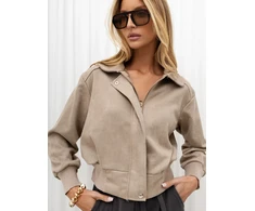 Italy Moda Striukė-MI-KR-A3354.36-smėlio spalva