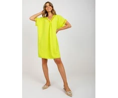 Italy Moda Suknelė-DHJ-SK-0123.60P-lime