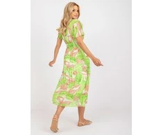 Italy Moda Suknelė-DHJ-SK-11331-2,32-šviesiai žalia