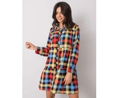 Italy Moda Suknelė-DHJ-SK-12808.64P-juoda-raudona