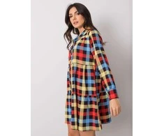 Italy Moda Suknelė-DHJ-SK-12808.64P-juoda-raudona
