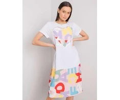 Italy Moda Suknelė-DHJ-SK-13119.26P-šviesiai rožinė
