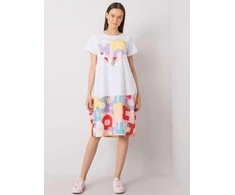 Italy Moda Suknelė-DHJ-SK-13119.26P-šviesiai rožinė