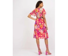 Italy Moda Suknelė-DHJ-SK-13162.92-tamsiai rožinė