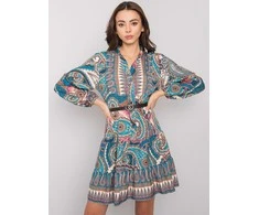 Italy Moda Suknelė-DHJ-SK-15053.61-jūrinė
