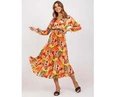 Italy Moda Suknelė-DHJ-SK-15163.84-oranžinė