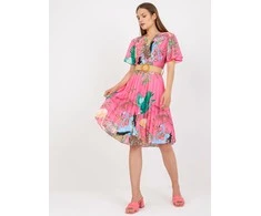 Italy Moda Suknelė-DHJ-SK-15817.32-rožinė