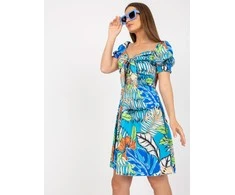 Italy Moda Suknelė-DHJ-SK-15836.51-mėlyna