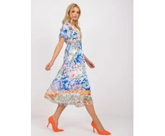 Italy Moda Suknelė-DHJ-SK-15967-1.01P-balta-mėlyna