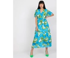 Italy Moda Suknelė-DHJ-SK-15967.54P-mėlyna