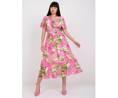 Italy Moda Suknelė-DHJ-SK-15967.54P-rožinė