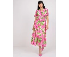 Italy Moda Suknelė-DHJ-SK-15967.54P-rožinė