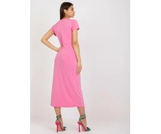 Italy Moda Suknelė-DHJ-SK-17302.39X-rožinė