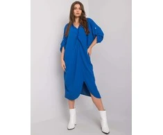 Italy Moda Suknelė-DHJ-SK-20148.20-tamsiai mėlyna