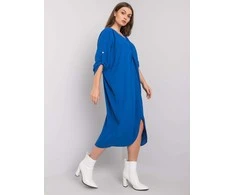 Italy Moda Suknelė-DHJ-SK-20148.20-tamsiai mėlyna
