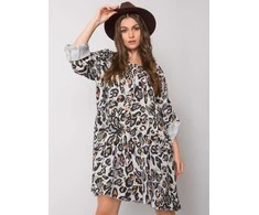 Italy Moda Suknelė-DHJ-SK-21464.99-šviesiai pilka