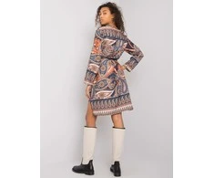 Italy Moda Suknelė-DHJ-SK-5766-1.32X-tamsiai mėlyna