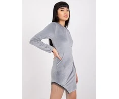 Italy Moda Suknelė-DHJ-SK-6509.82P-pilka