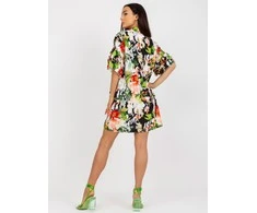 Italy Moda Suknelė-DHJ-SK-6871-2.91P-juoda-žalia