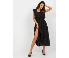 Italy Moda Suknelė-DHJ-SK-8352.04-juoda