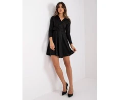 Italy Moda Suknelė-DHJ-SK-8818.37P-juoda