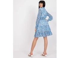 Italy Moda Suknelė-DHJ-SK-C2212.35-šviesiai mėlyna