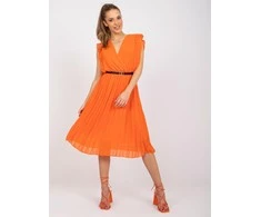 Italy Moda Suknelė-DHJ-SK-N13198-1,22-oranžinė