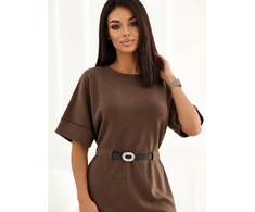 Italy Moda Sukienka-IR-SK-W2578.80-jasny ruda