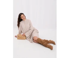 Suknelė Italy Moda Sukienka-IR-SK-W2598.79-smėlio spalva