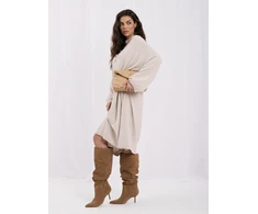Suknelė Italy Moda Sukienka-IR-SK-W2598.79-smėlio spalva