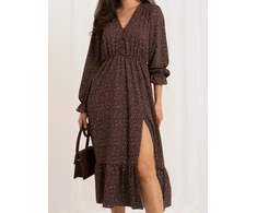 Italy Moda Sukienka-MI-SK-1061.86-ruda