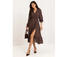 Italy Moda Sukienka-MI-SK-1061.86-ruda