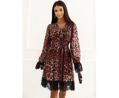 Suknelė Italy Moda Sukienka-MI-SK-A1763-1.12-camelowy