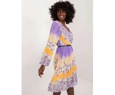 Italy Moda Suknelė-DHJ-SK-10201-1,85-šviesiai violetinė