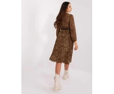 Italy Moda Suknelė-DHJ-SK-10536N-3.31X-ruda