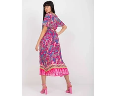 Italy Moda Suknelė-DHJ-SK-11331-3,61-tamsiai rožinė