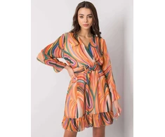 Italy Moda Suknelė-DHJ-SK-12220-4.21-oranžinė