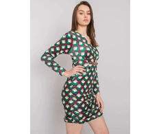 Italy Moda Suknelė-DHJ-SK-12695.26P-žalia