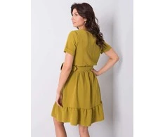 Italy Moda Suknelė-DHJ-SK-13078.31P-alyvuogių