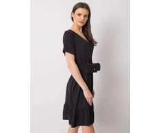 Italy Moda Suknelė-DHJ-SK-13078.31P-juoda